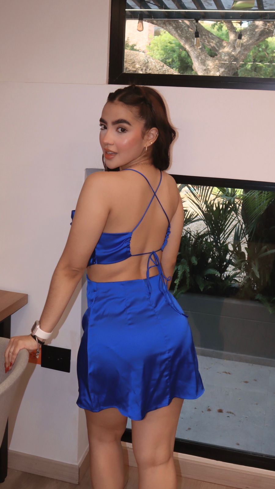 Vestido Amelia Azul