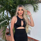 Vestido Ajustado Negro